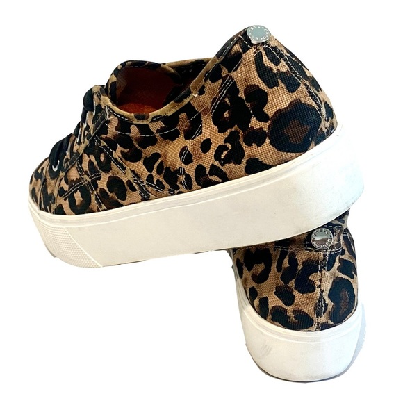 Steve Madden Platform Cheetah Sneakers | Women’s Size 11 - Picture 6 of 11